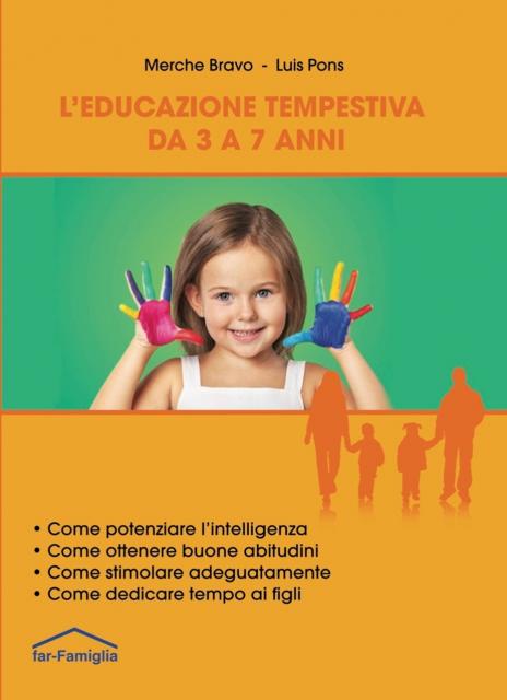 L'educazione tempestiva da 3 a 7 anni facciata