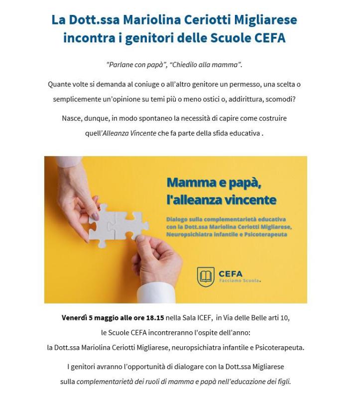 Mamma e Papà l'alleanza vincente