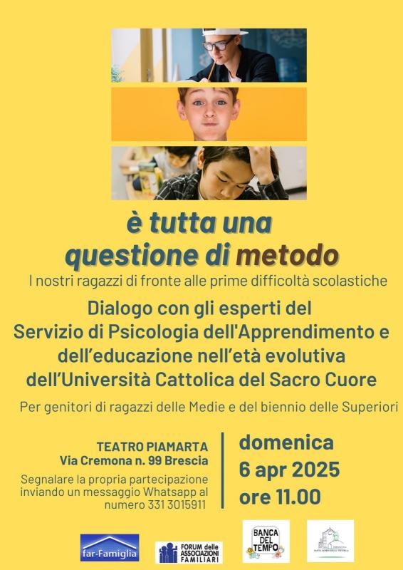 è tutta una questione di metodo