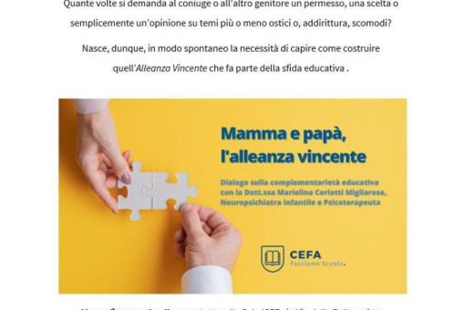 Mamma e Papà l'alleanza vincente