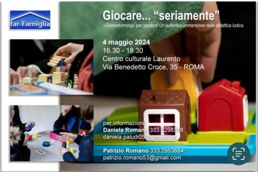 Giocare seriamente